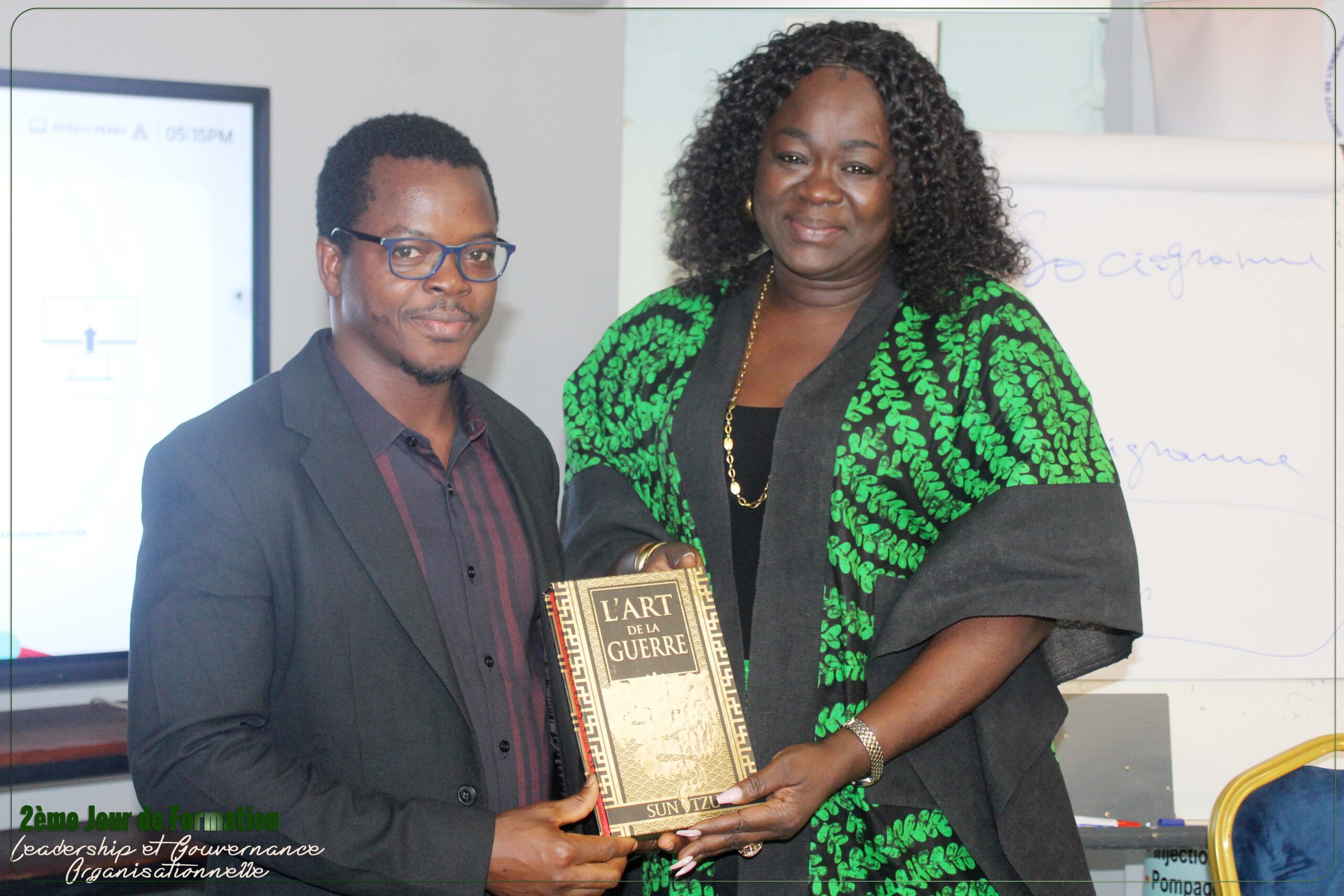 AIENR – 2ème jour et fin de la formation animé par le Formateur Ouphouet Koffi Séraphin, axé sur le Leadership et la Gouvernance Organisationnelle.